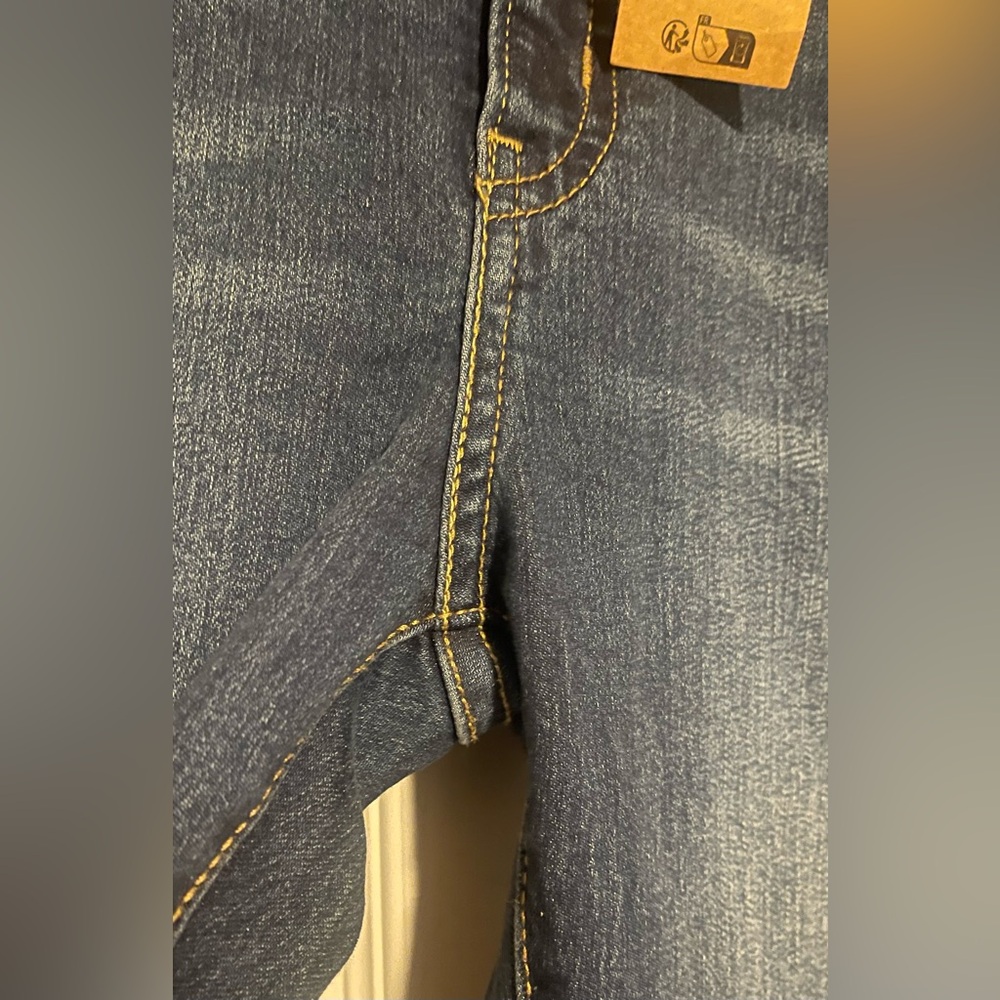 👖Levi’s 726 High Rise Flare Jeans Dark Wash NWT Size 29x30 - Picture 5 of 9